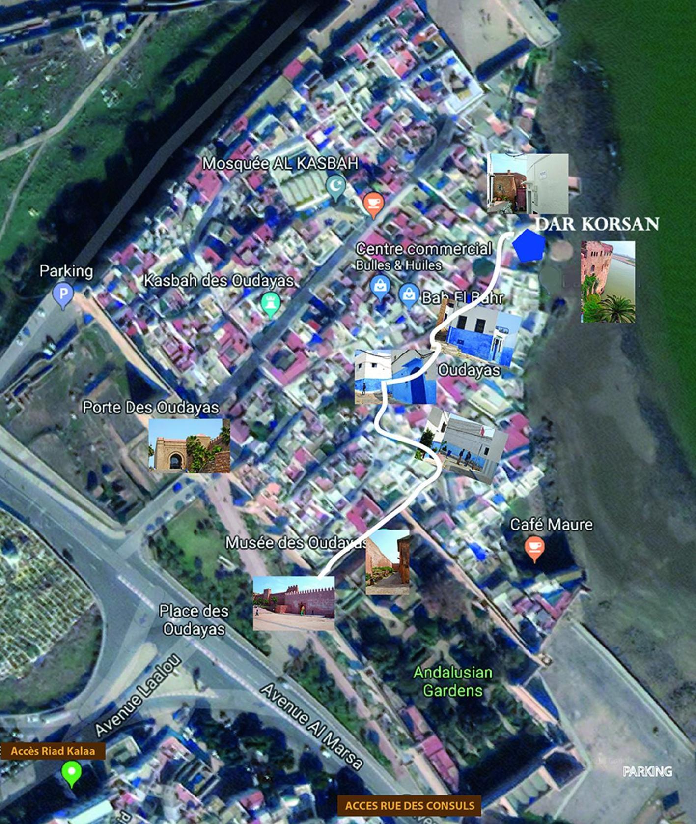 Dar Korsan Hotel ราบัต ภายนอก รูปภาพ